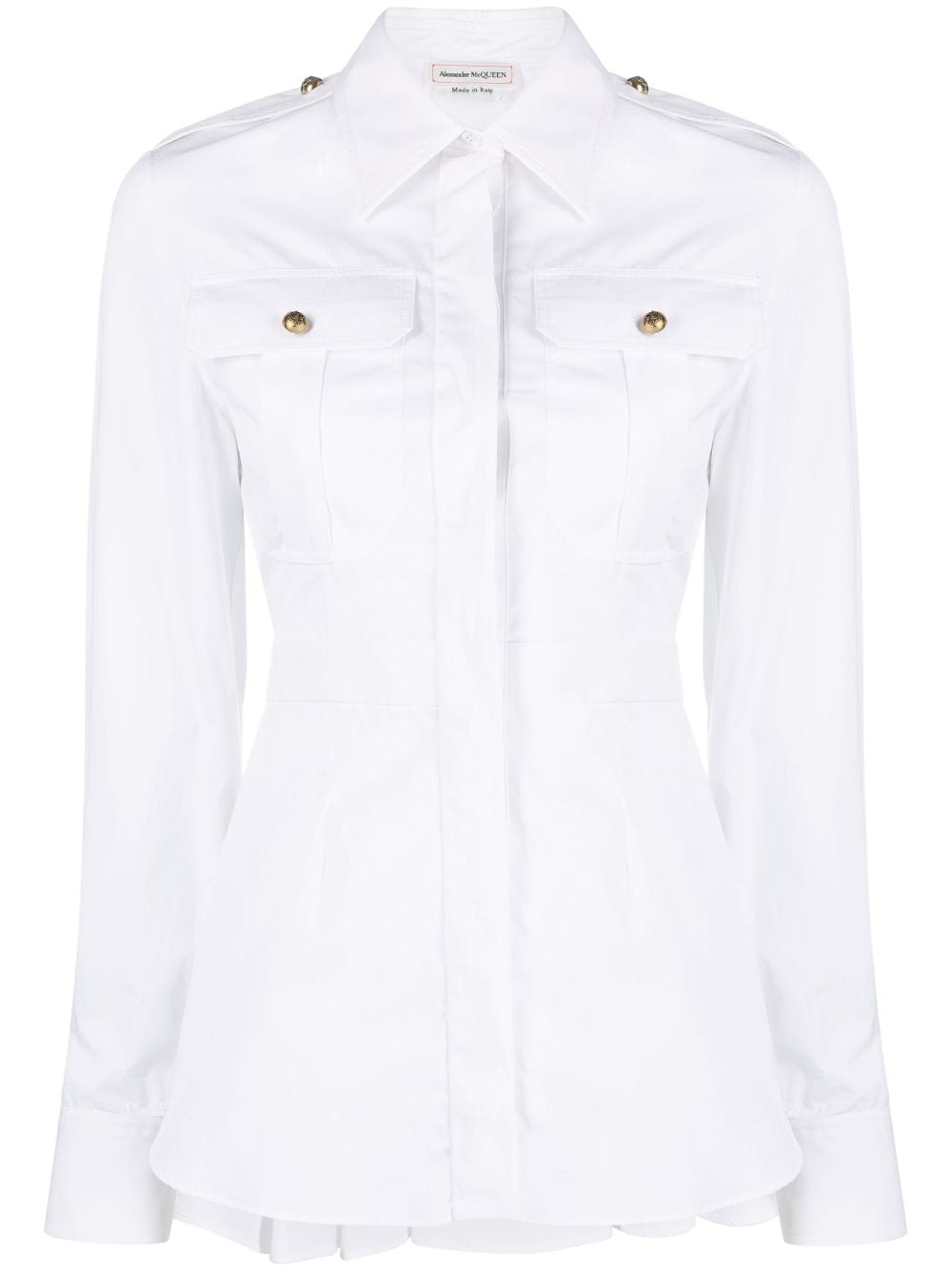 Alexander Mcqueen Alexander McQueen Shirts White