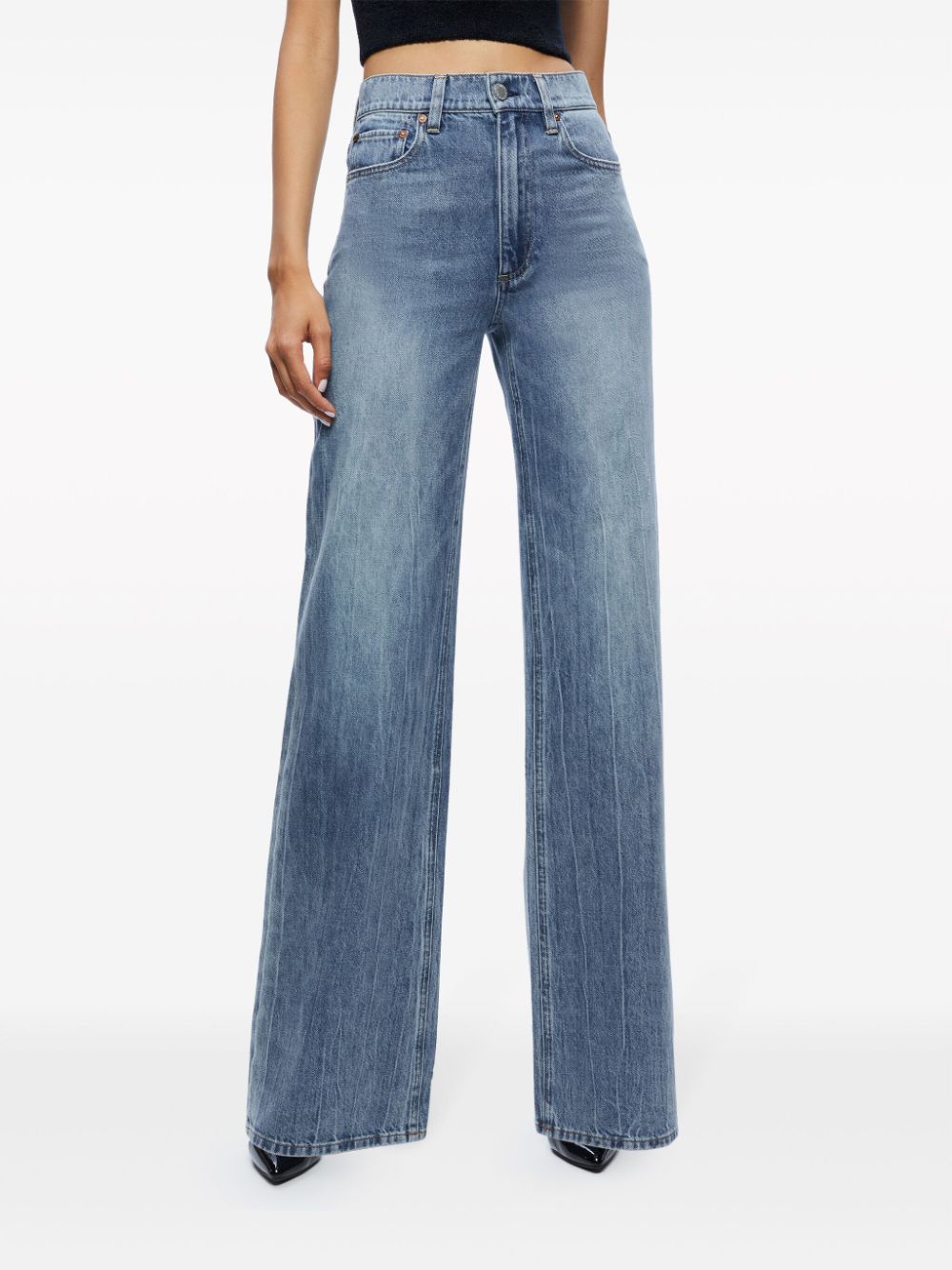 Alice + Olivia Jeans Blue