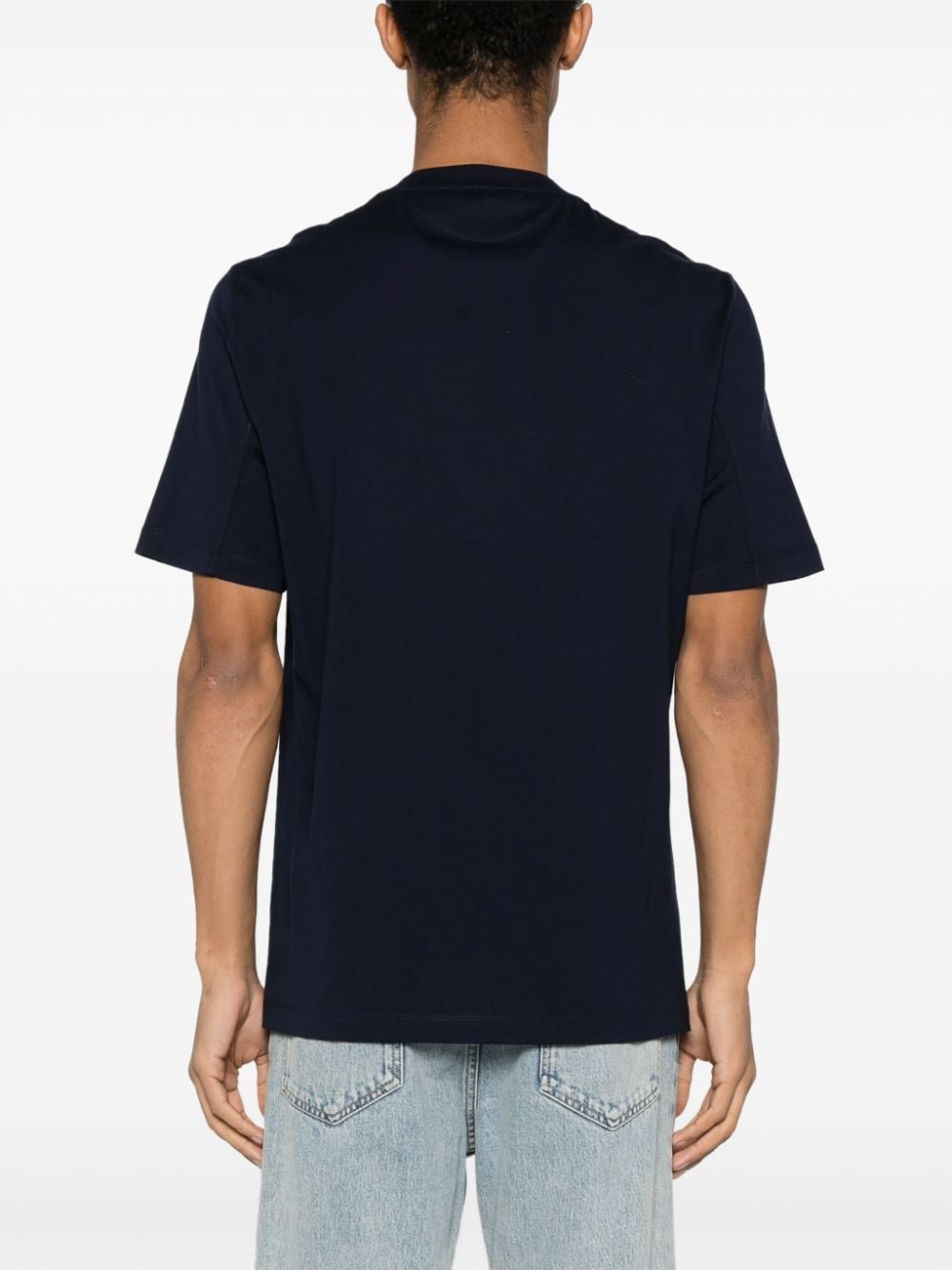 Brunello Cucinelli T-shirts and Polos Blue