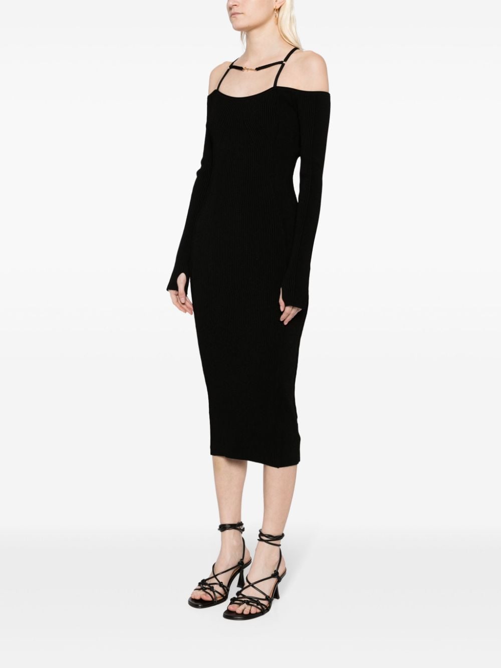 JACQUEMUS Dresses Black