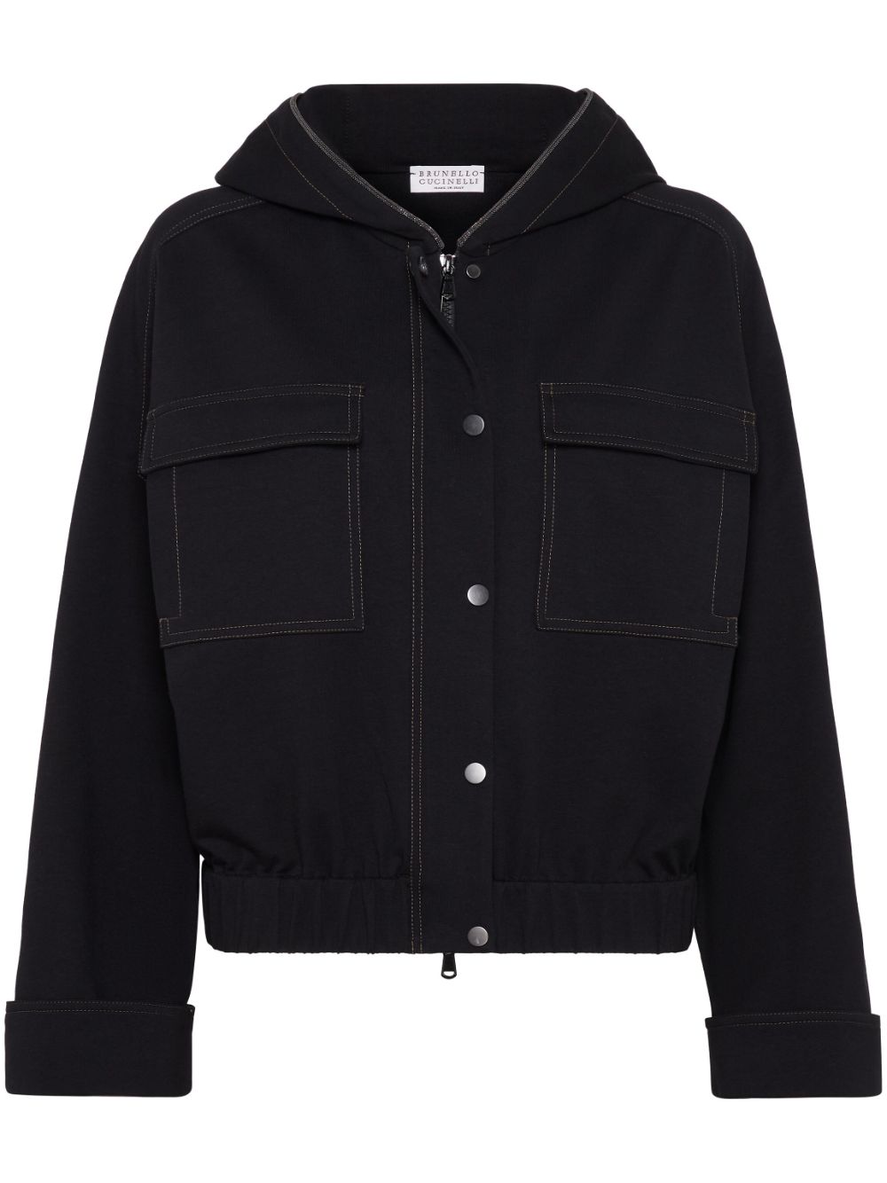 Brunello Cucinelli Coats Black