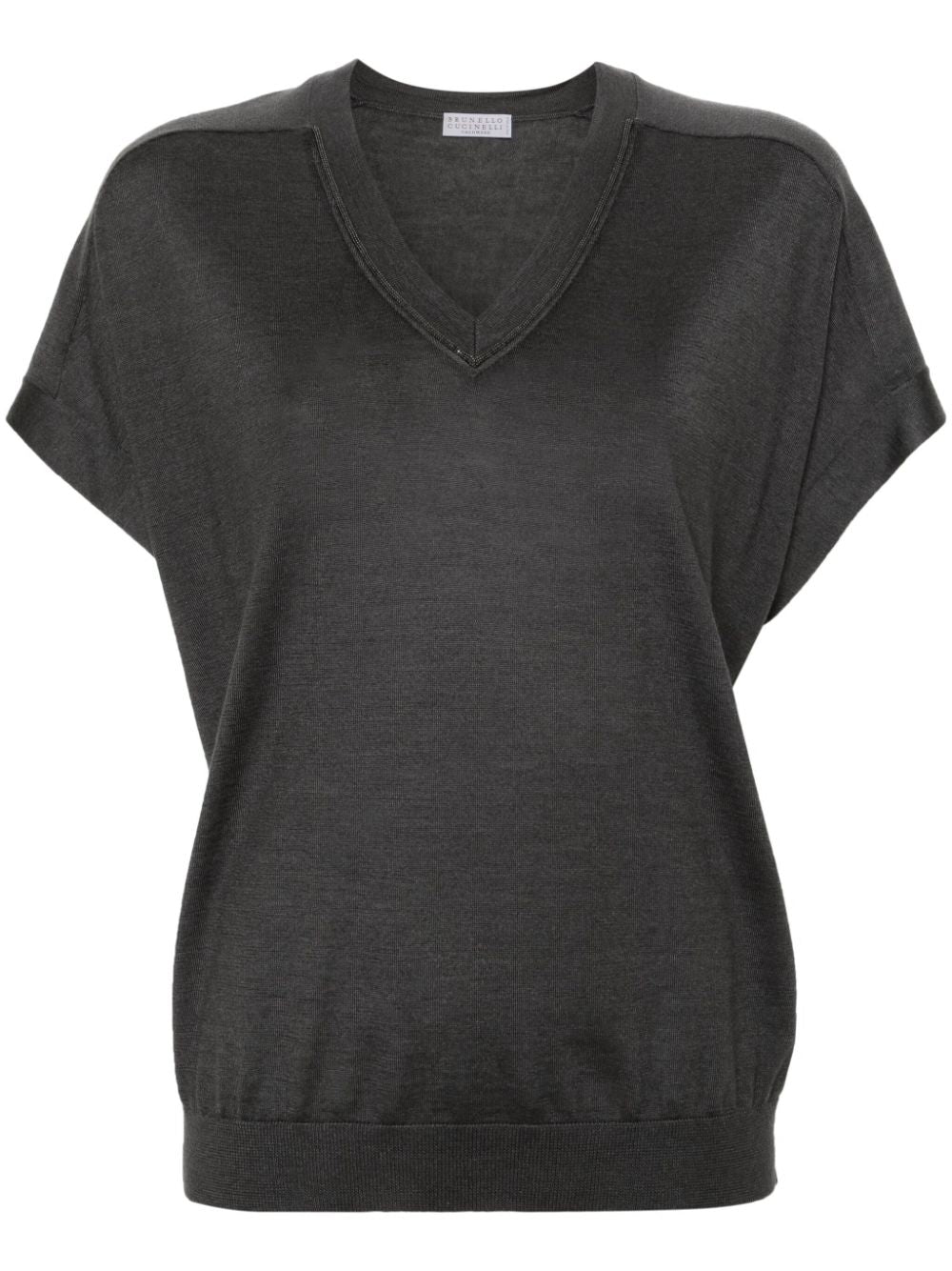 Brunello Cucinelli Top Grey