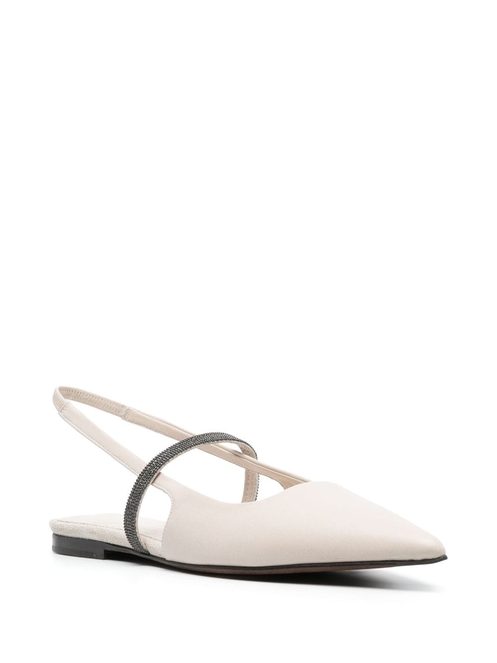 Brunello Cucinelli Flat shoes Beige