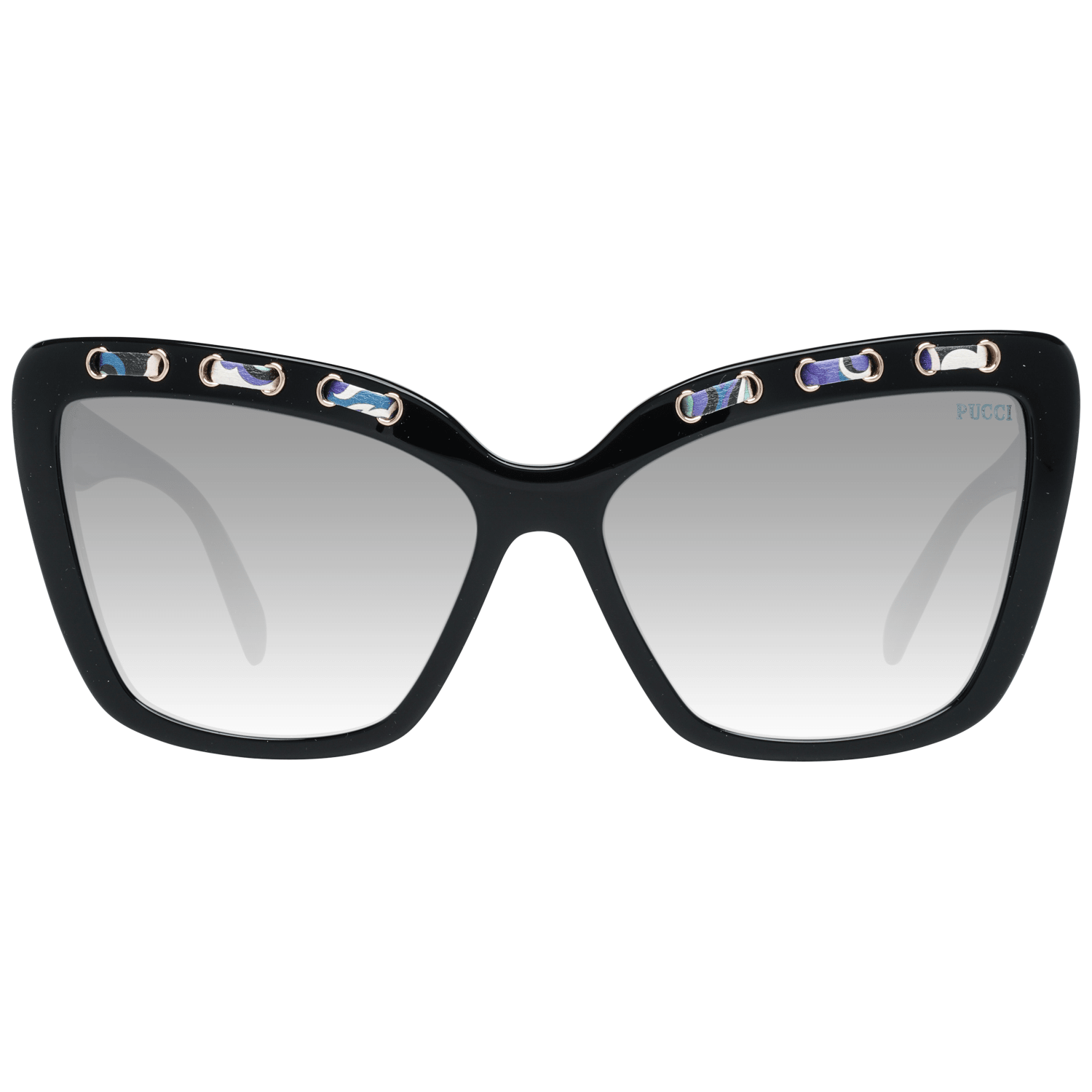 Emilio Pucci Black Women Sunglasses