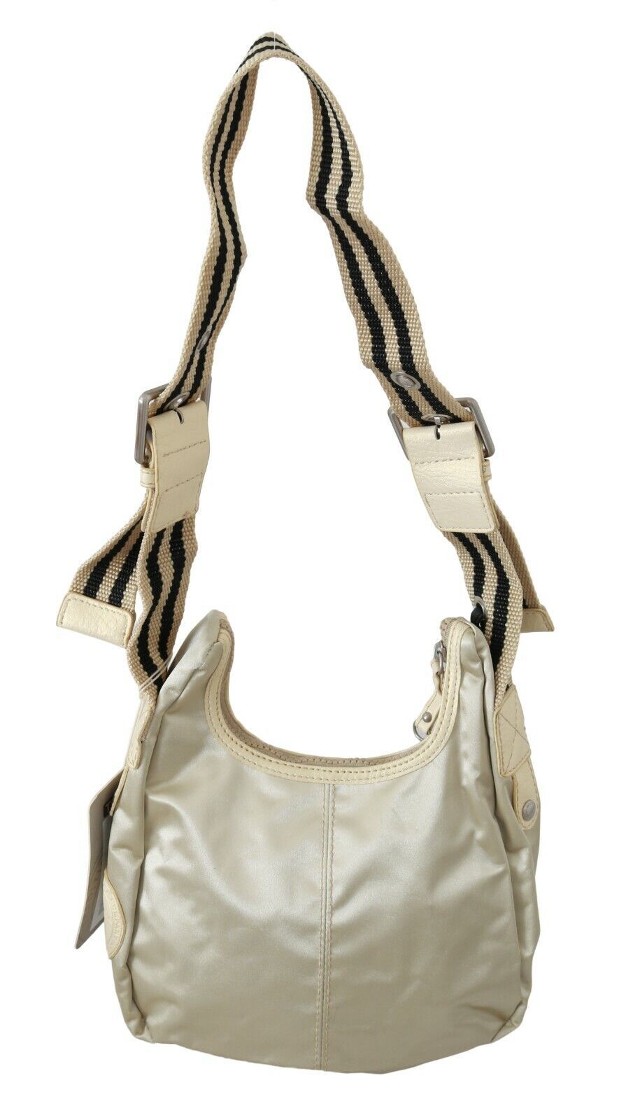 WAYFARER Chic White Fabric Shoulder Bag - Perfect for Any Occasion