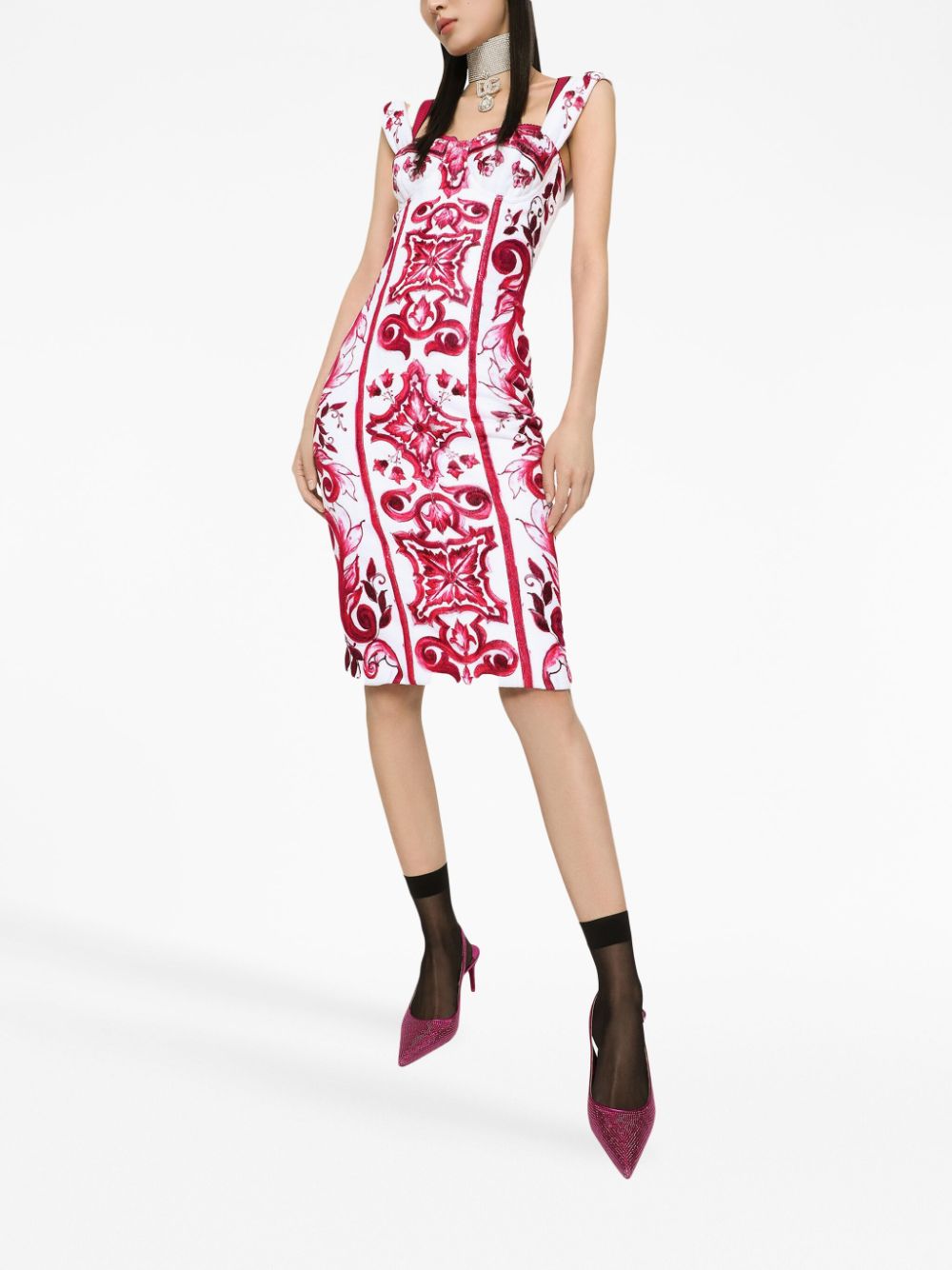 Dolce & Gabbana Dresses Fuchsia