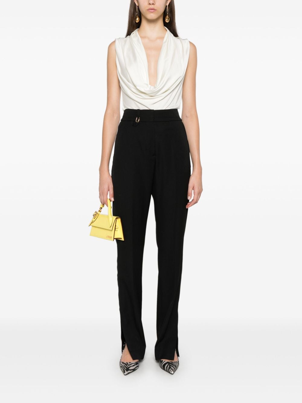 JACQUEMUS Trousers Black