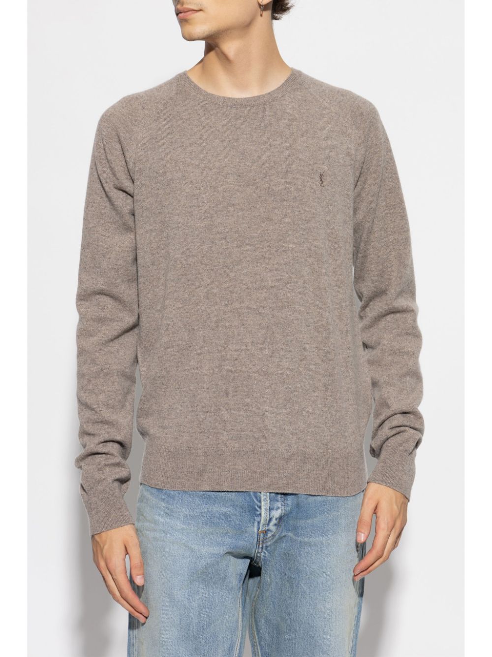 Saint Laurent  Sweaters Dove Grey