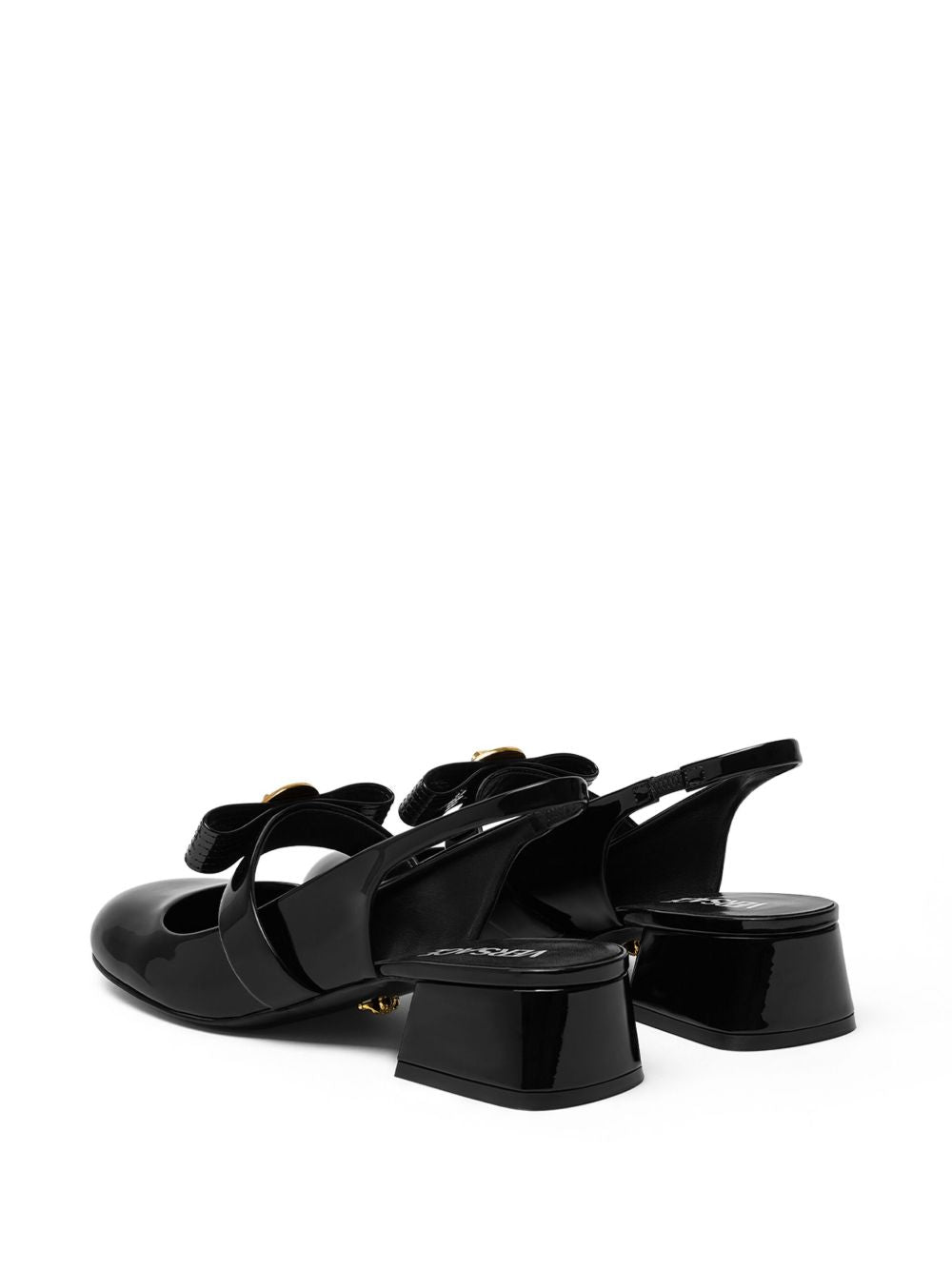 Versace With Heel Black