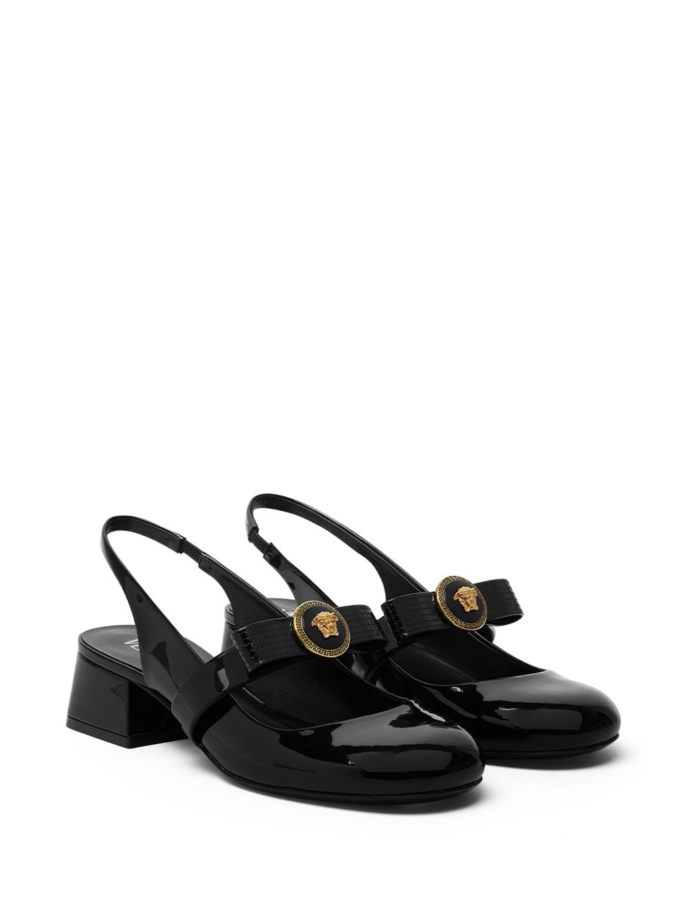 Versace With Heel Black