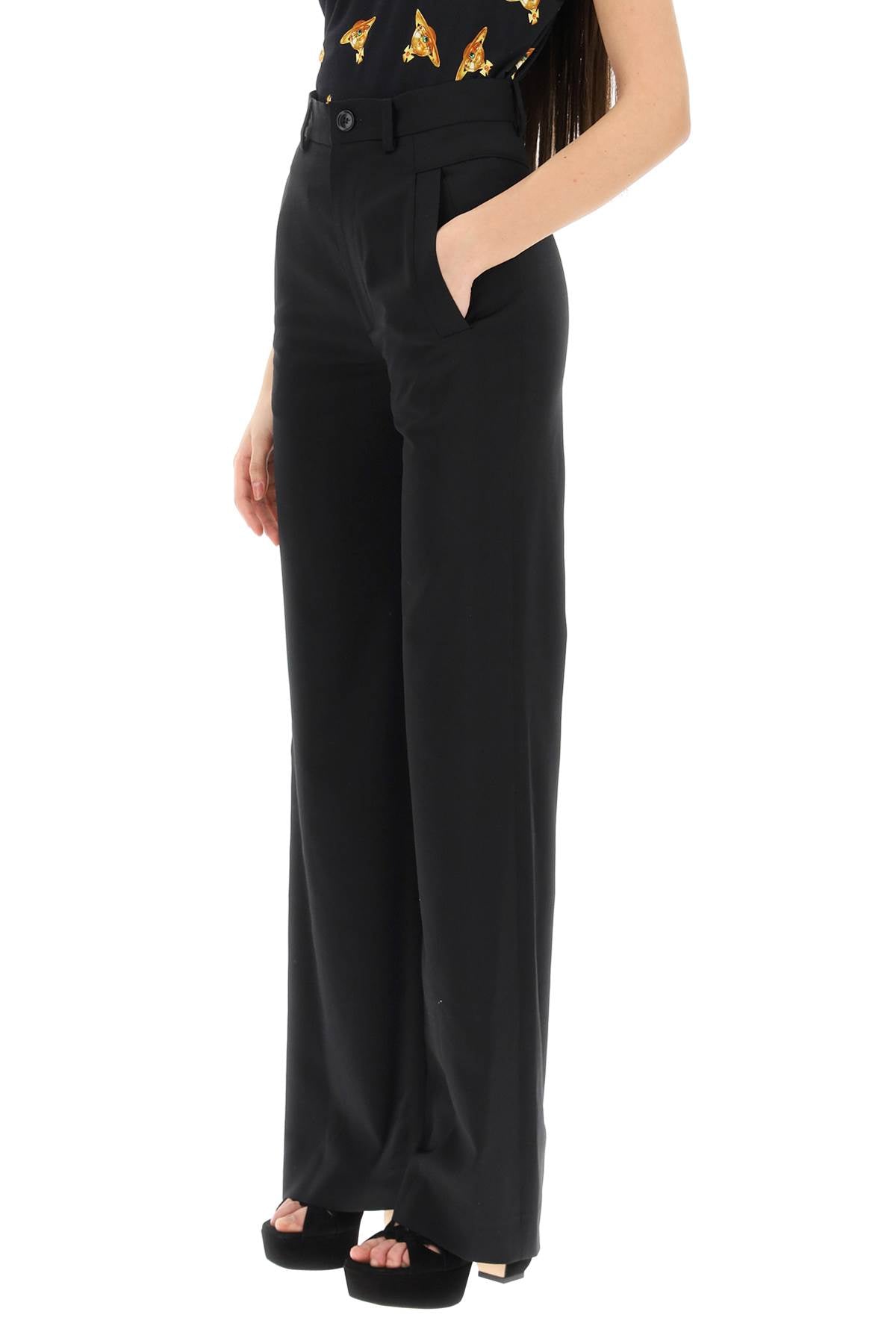 Vivienne Westwood ray trousers in wool serge