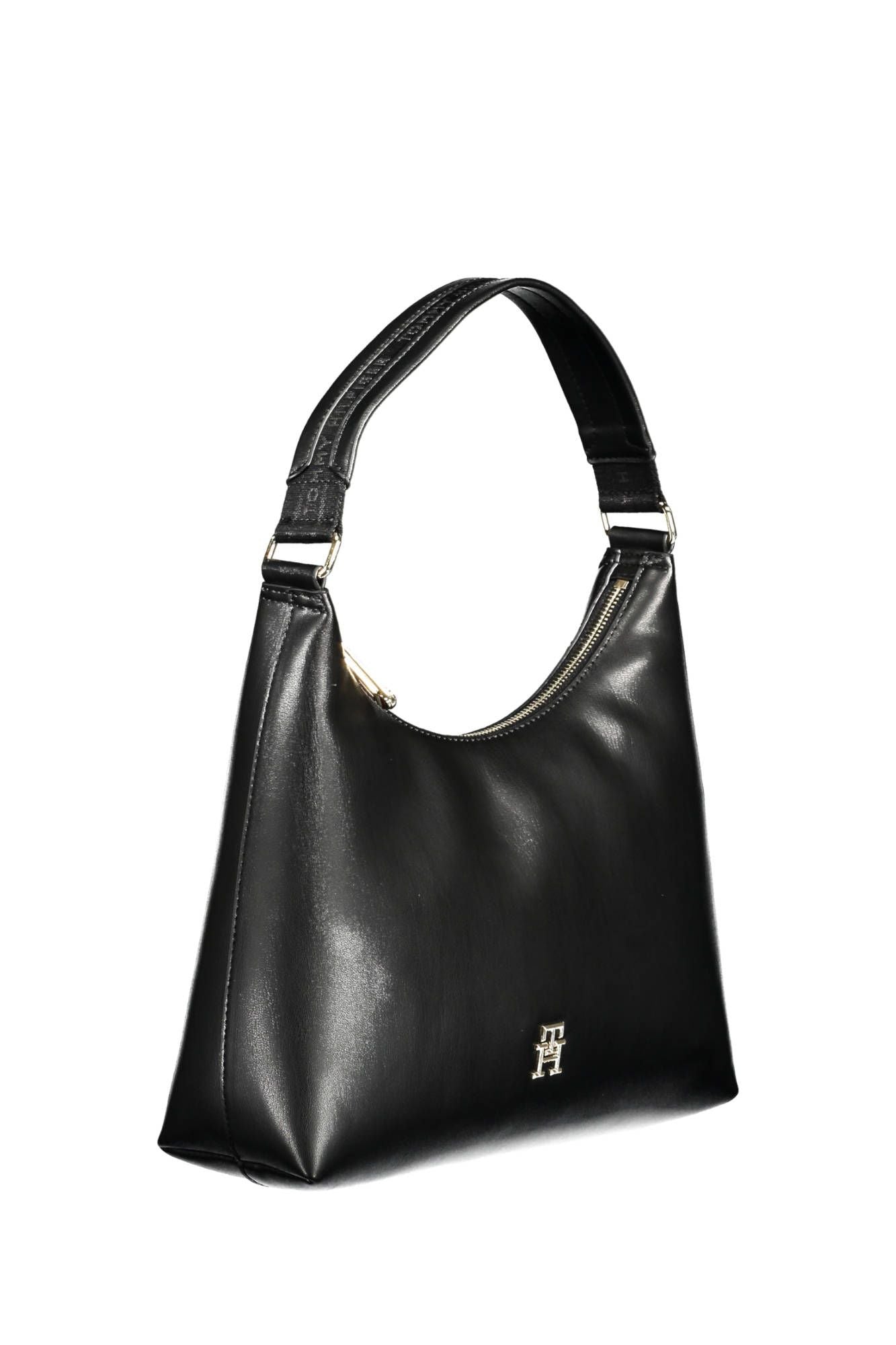 Tommy Hilfiger Black Polyethylene Women Handbag