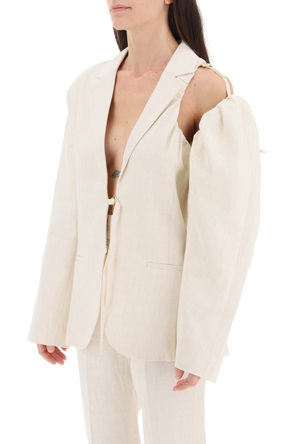 Jacquemus 'la veste galliga' single-breasted blazer