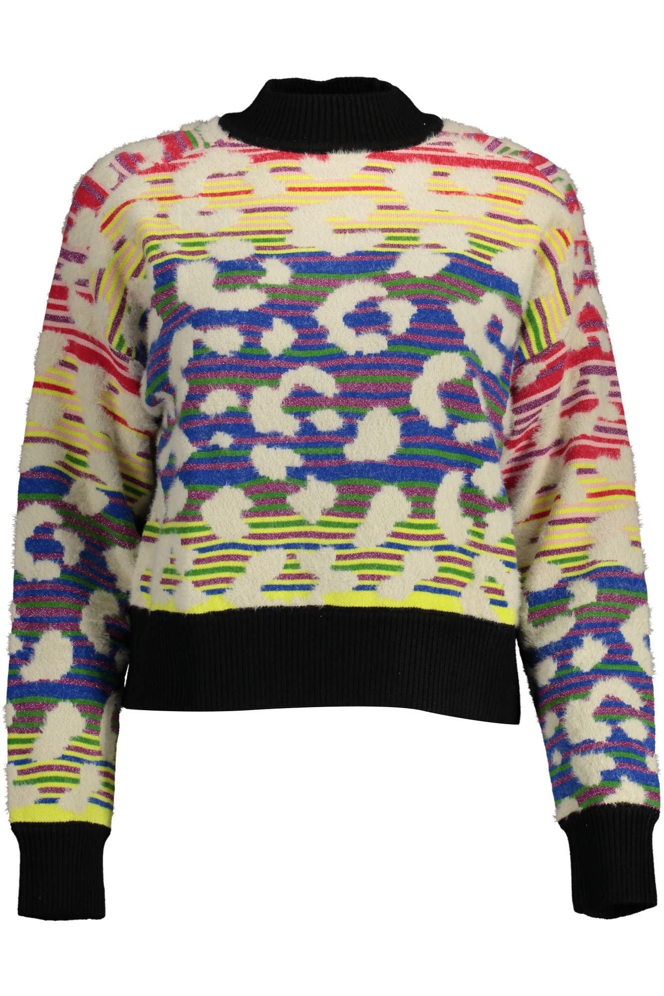 Desigual Blue Polyamide Women Sweater