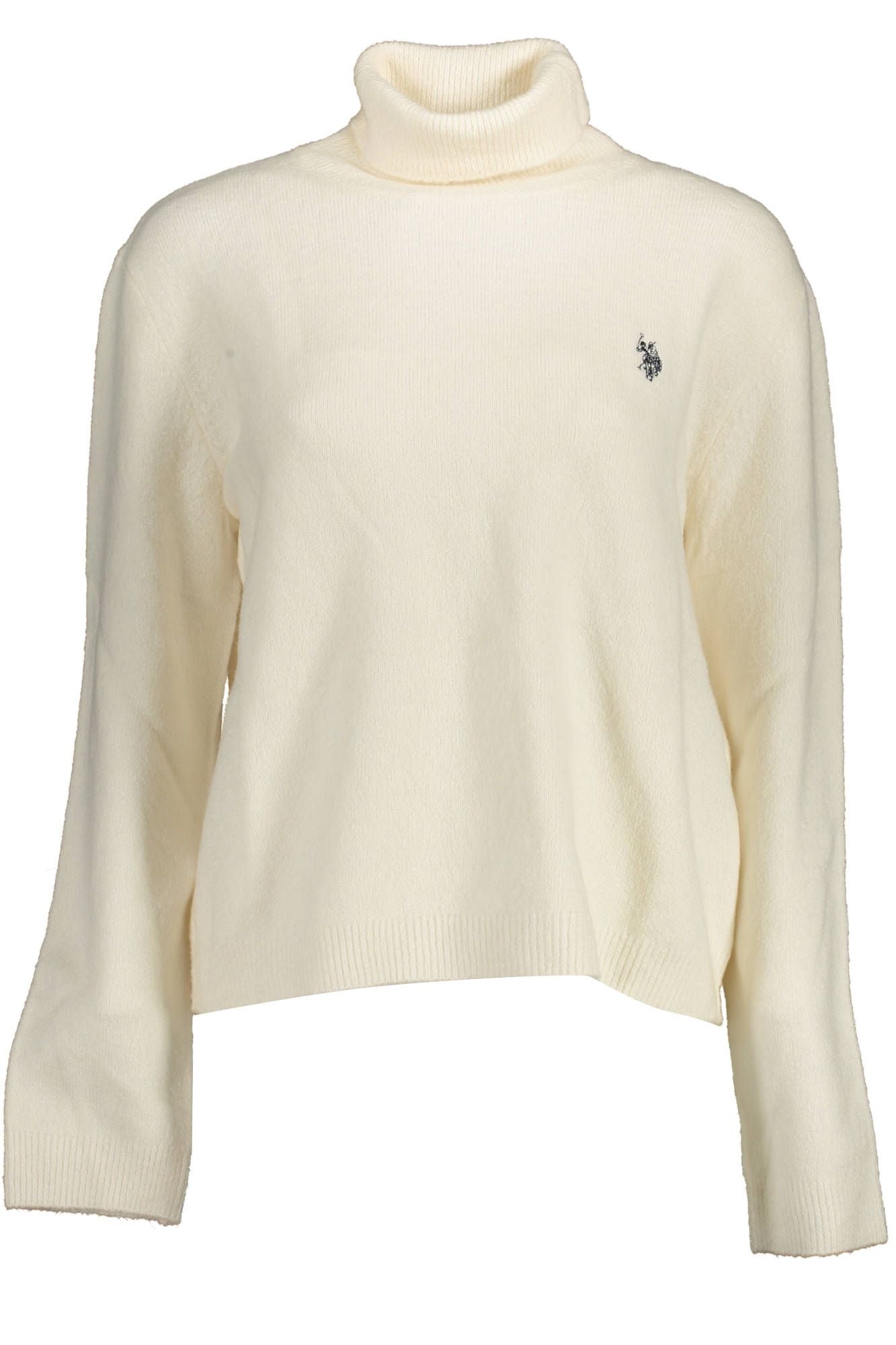 U.S. POLO ASSN. Elegant Turtleneck Sweater with Embroidered Logo