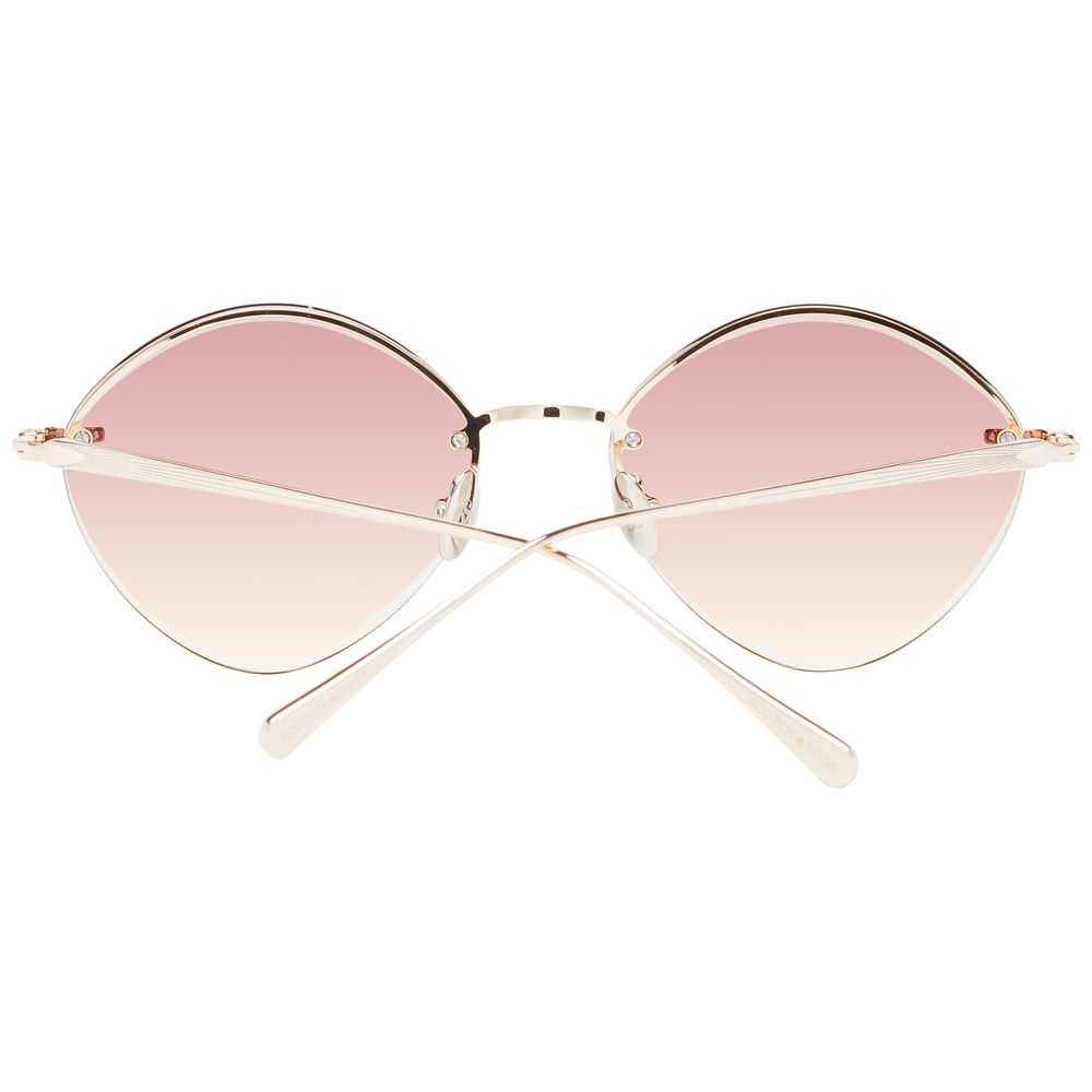 Scotch & Soda Gold Women Sunglasses