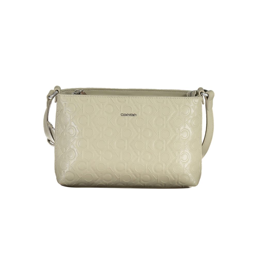 Calvin Klein Beige Polyester Handbag