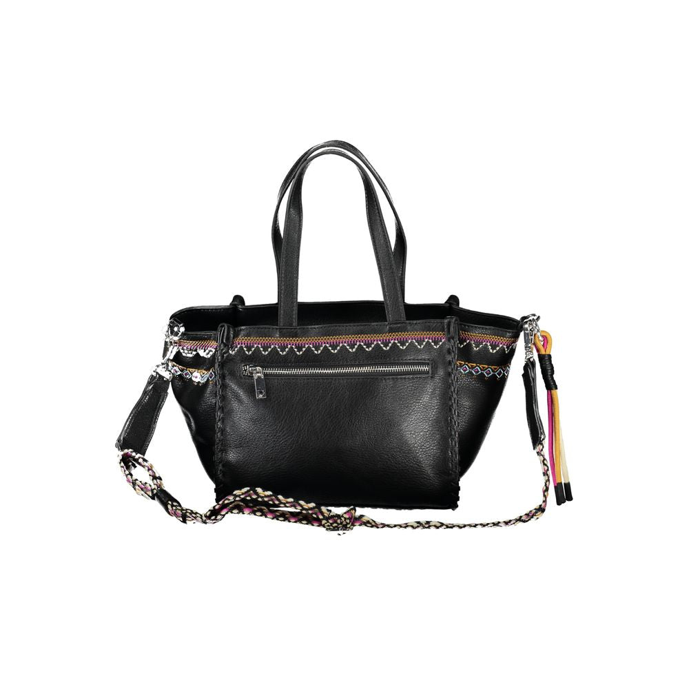 Desigual Black Polyethylene Handbag