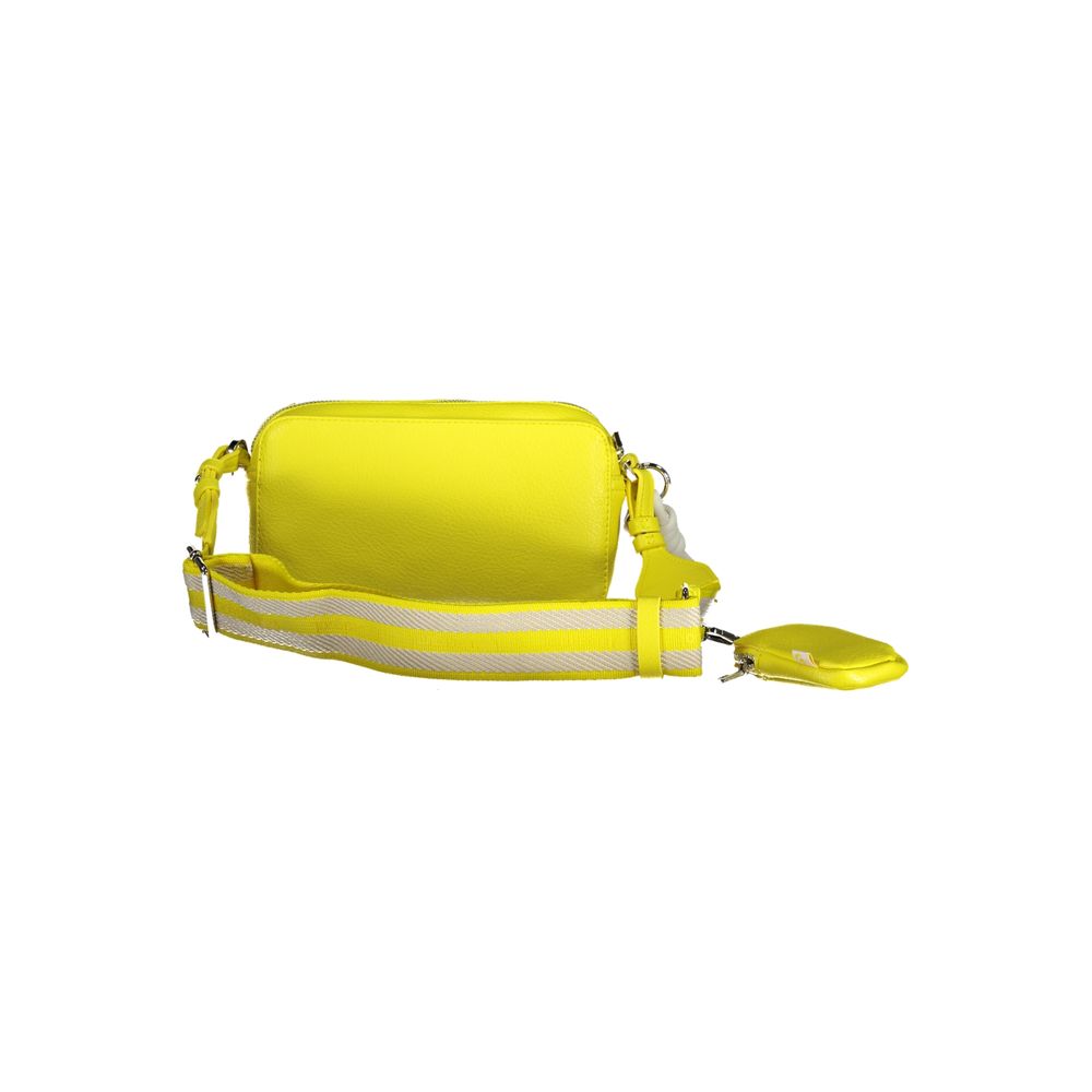 Desigual Yellow Polyethylene Handbag