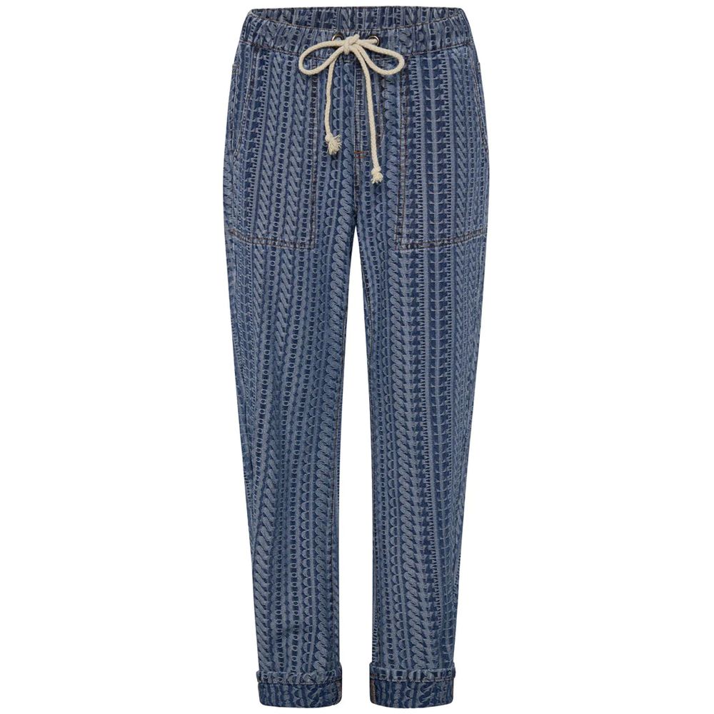 One Teaspoon Blue Cotton Jeans & Pant