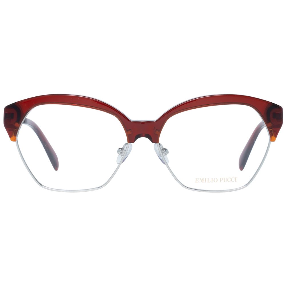 Emilio Pucci Red Women Optical Frames