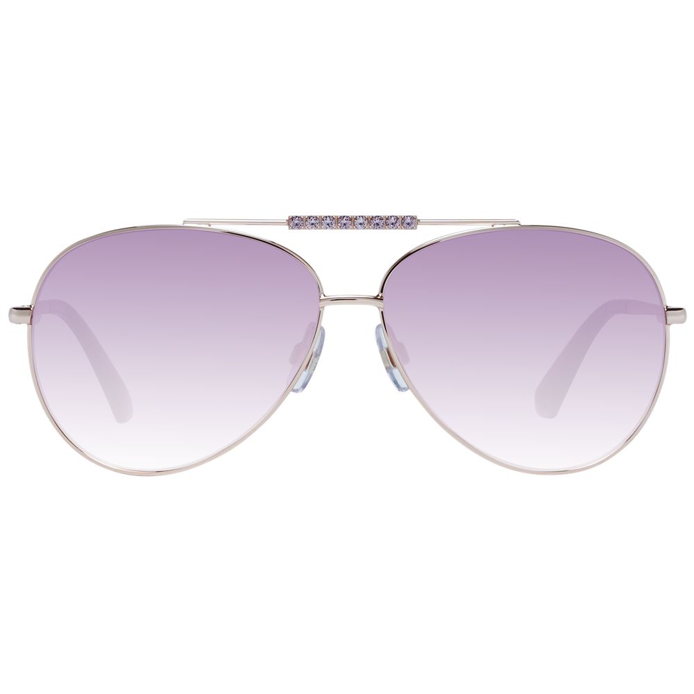 Swarovski Rose Gold Women Sunglasses