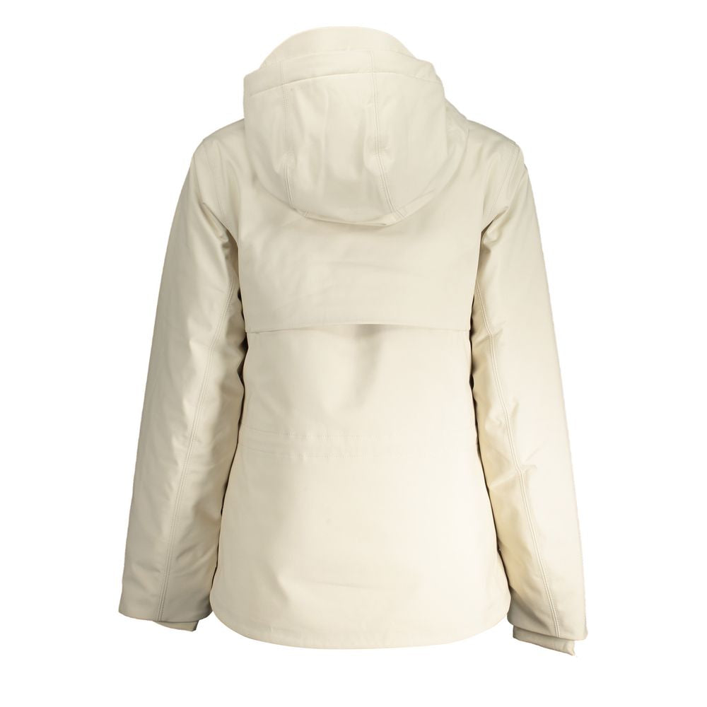 K-WAY Beige Polyester Jackets & Coat