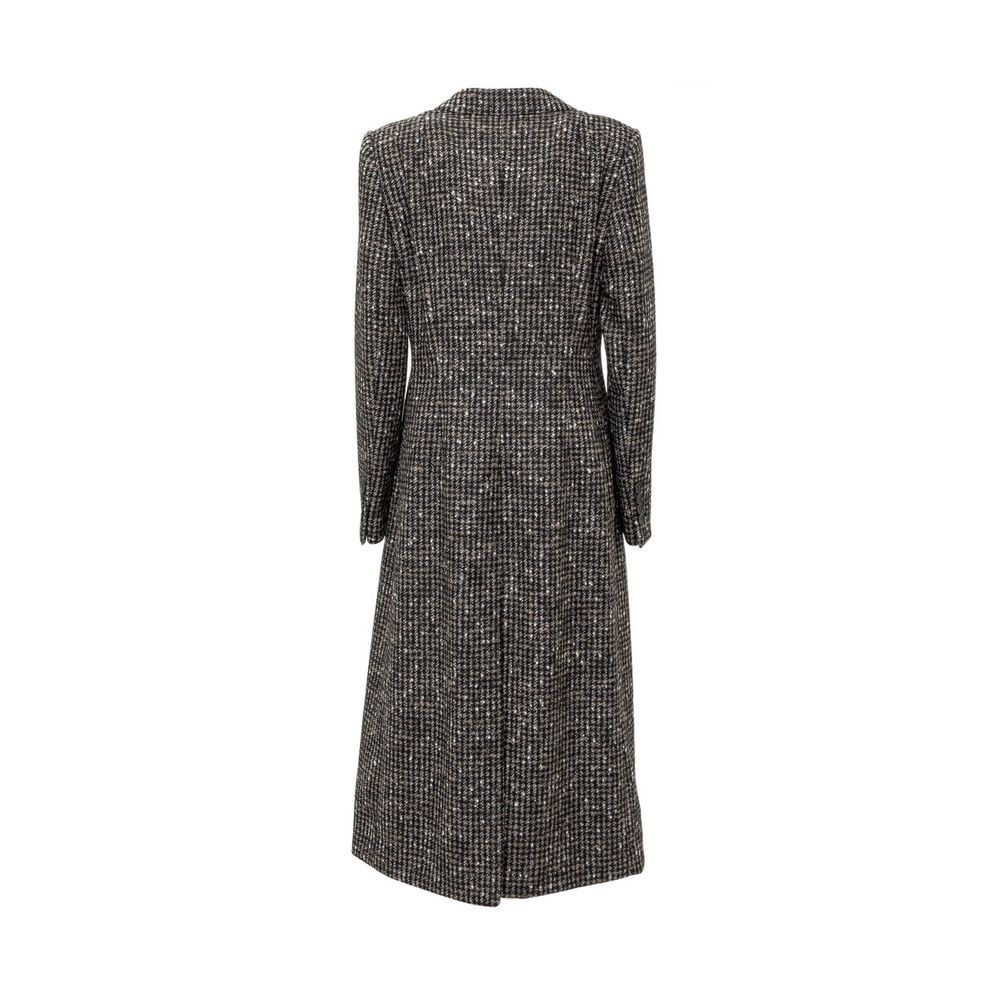 Dolce & Gabbana Brown Wool Jackets & Coat