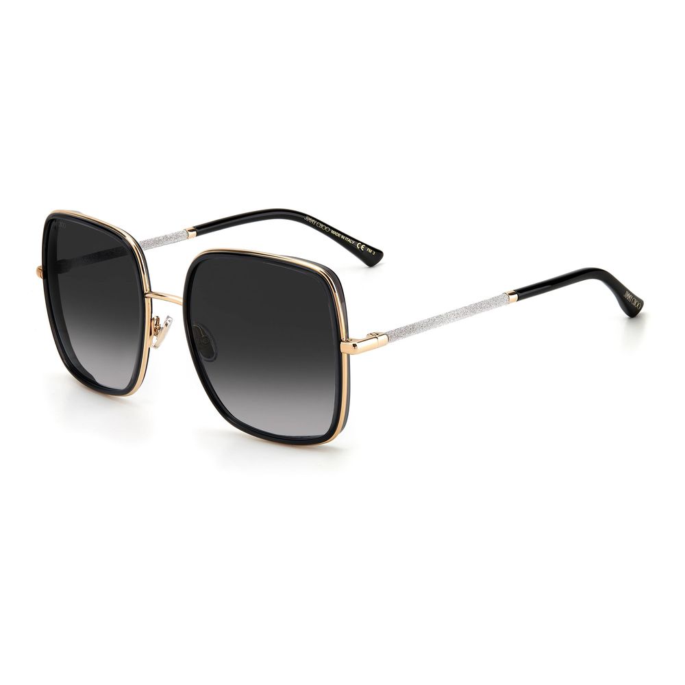 Jimmy Choo Gray Metal Sunglasses