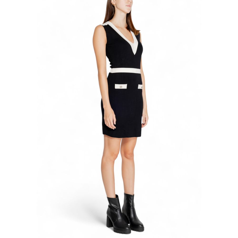 Morgan De Toi Black Viscose Dress