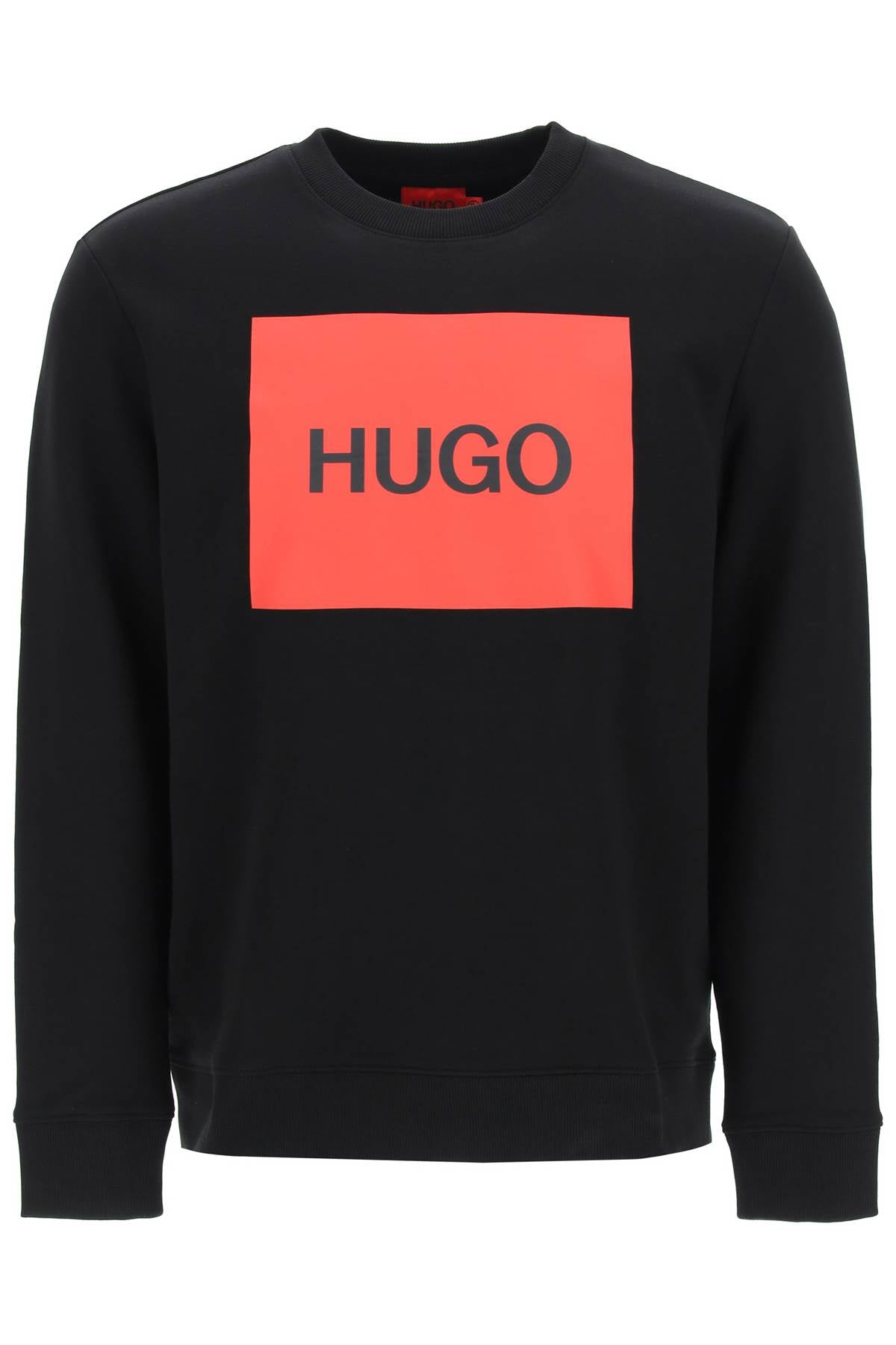 Hugo duragol logo box sweatshirt