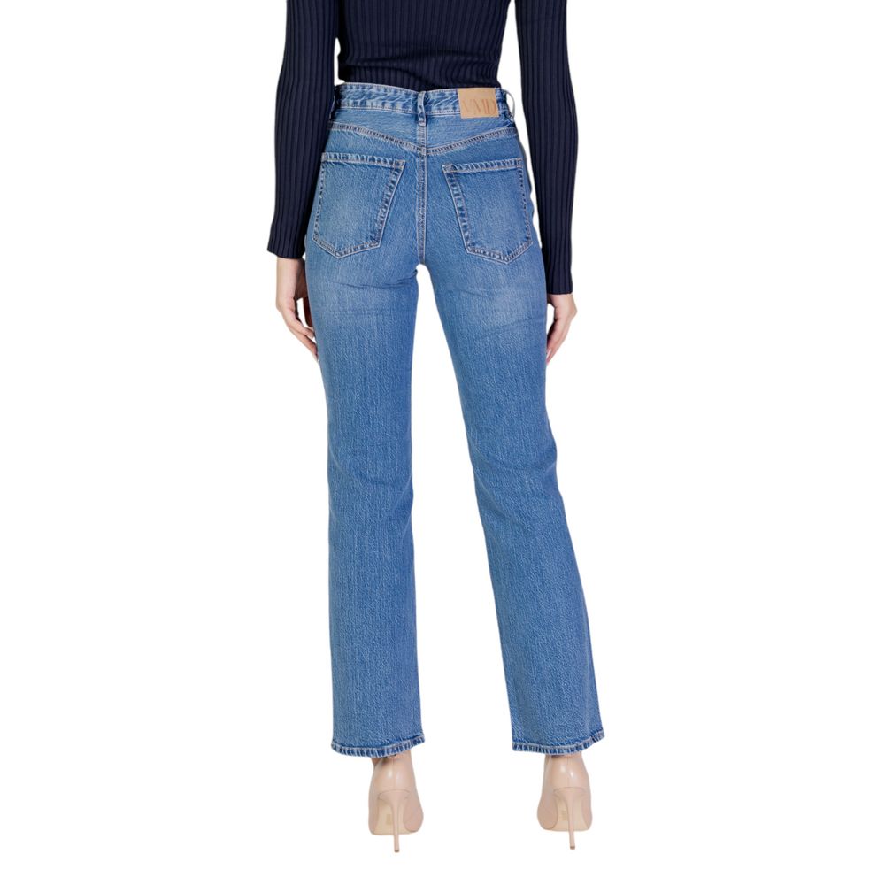 Vero Moda Light Blue Cotton Jeans & Pant