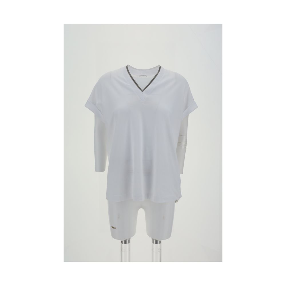 Brunello Cucinelli T-Shirt with Embellishments