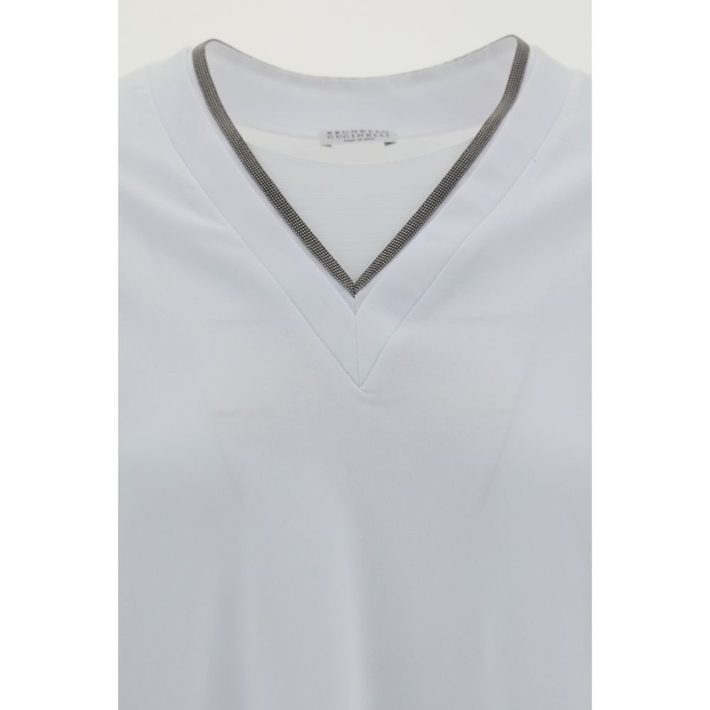 Brunello Cucinelli T-Shirt with Embellishments