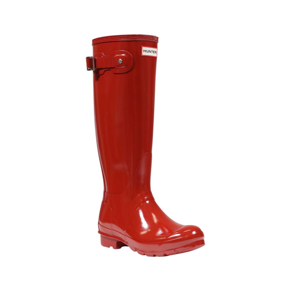 Hunter Red Recycled Polyester Boot