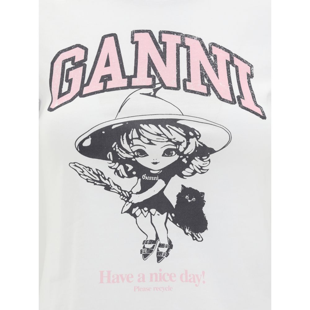 Ganni Maxi Print T-shirt