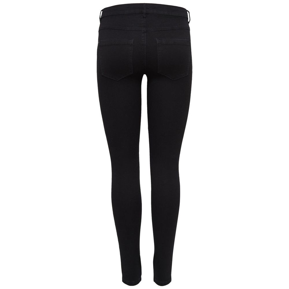 Only Black Cotton Jeans & Pant