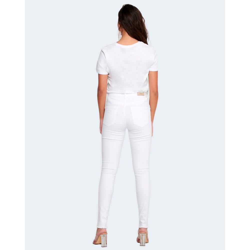 Only White Cotton Jeans & Pant