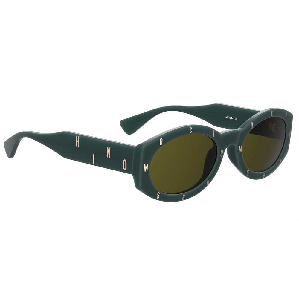 Moschino Green Acetate Sunglasses