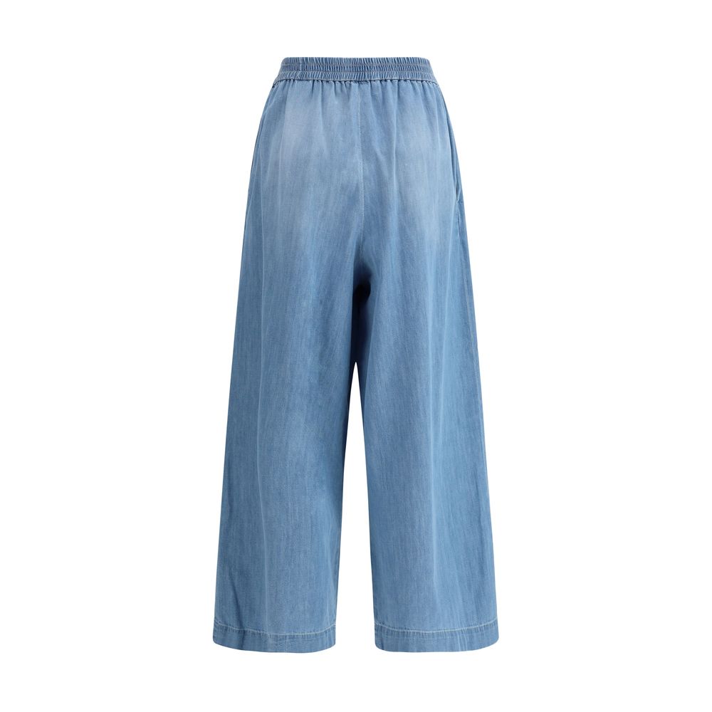 Fabiana Filippi Denim Wide Leg Pants