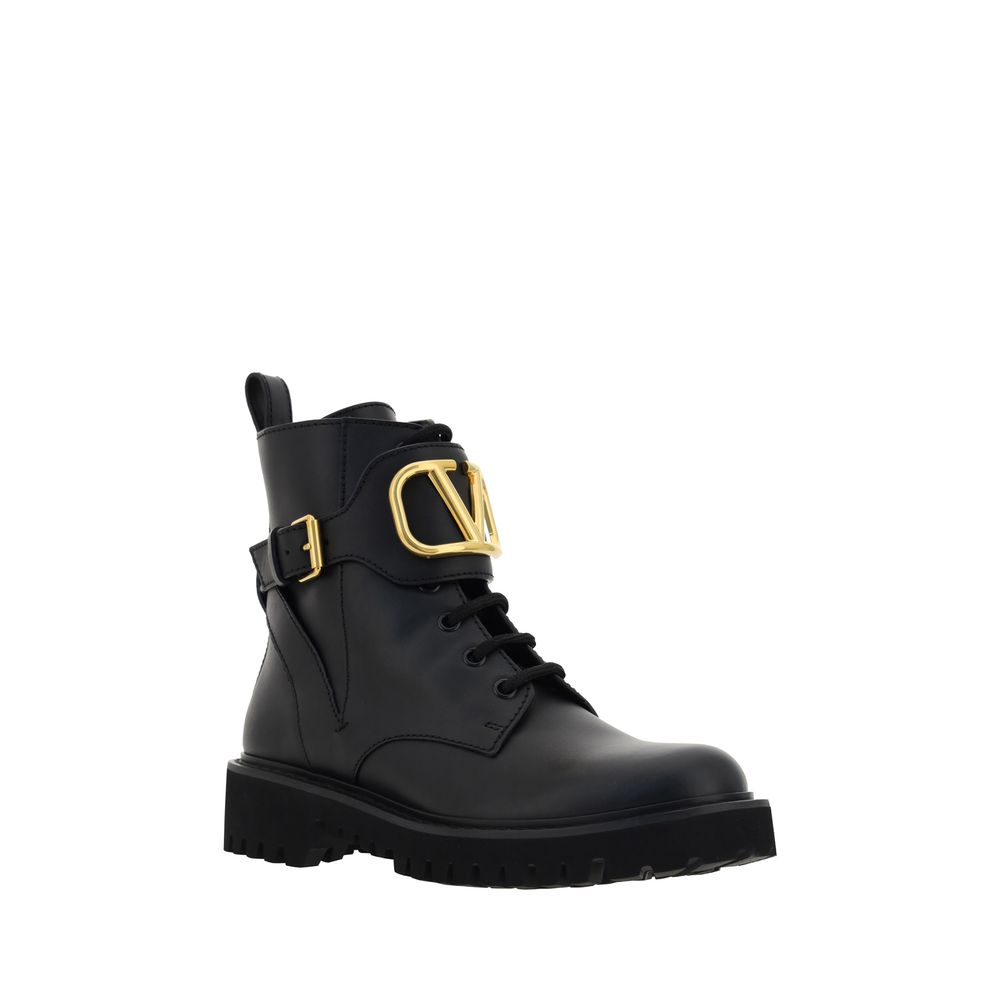 Valentino Garavani VlLgo Signature Combat Boots