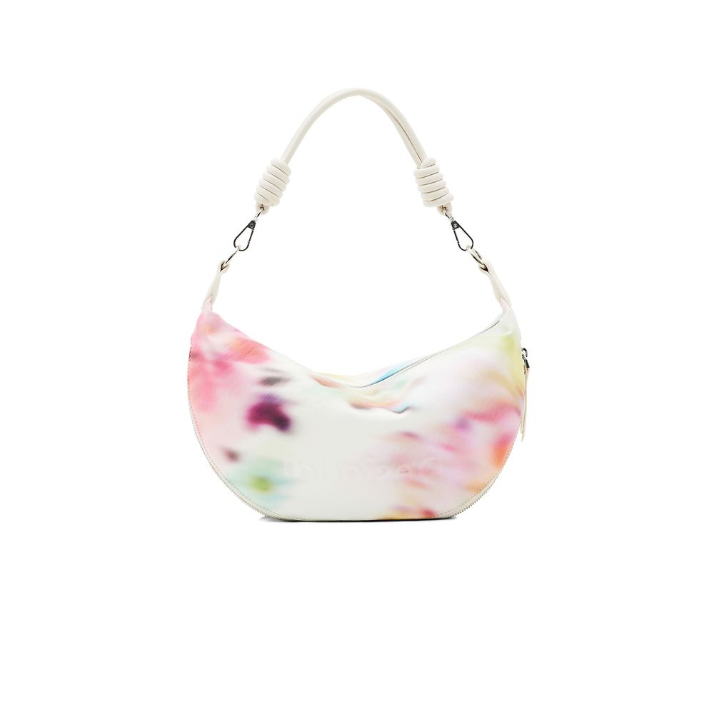 Desigual Cream Polyethylene Handbag