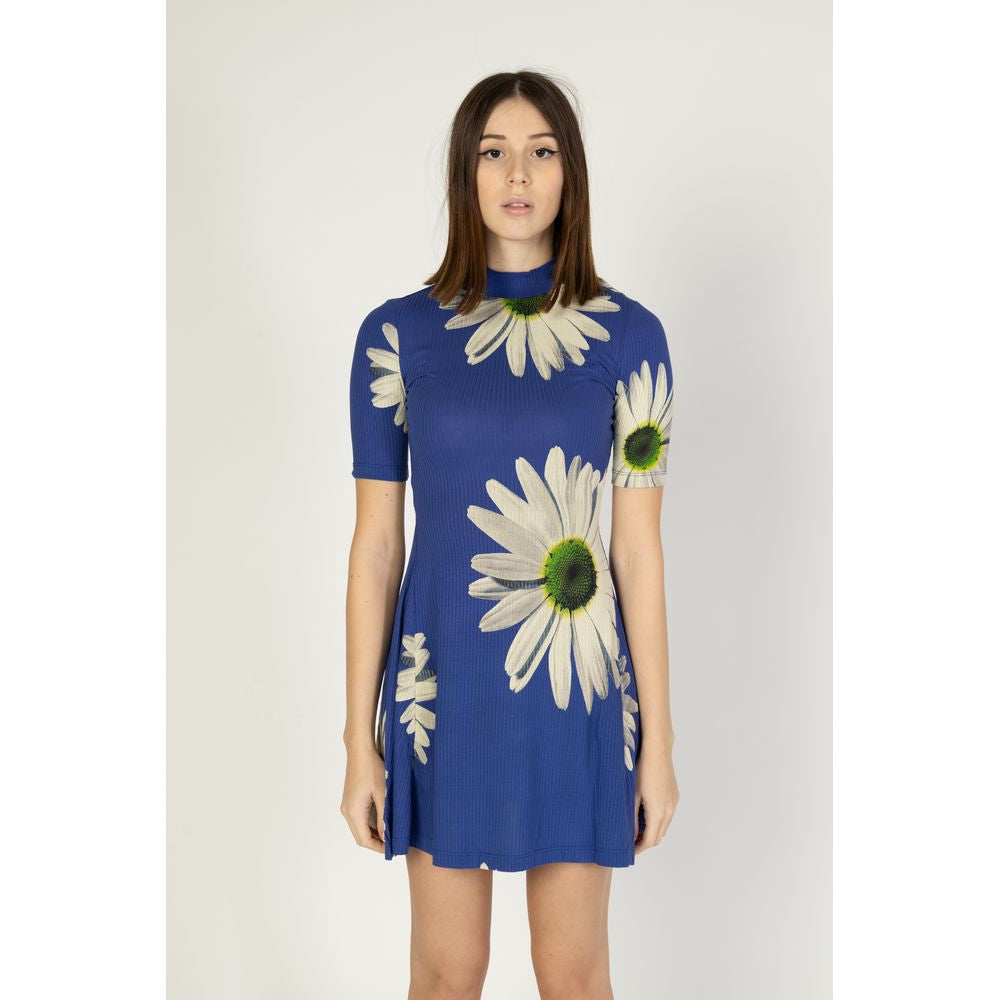 Desigual Blue Viscose Dress