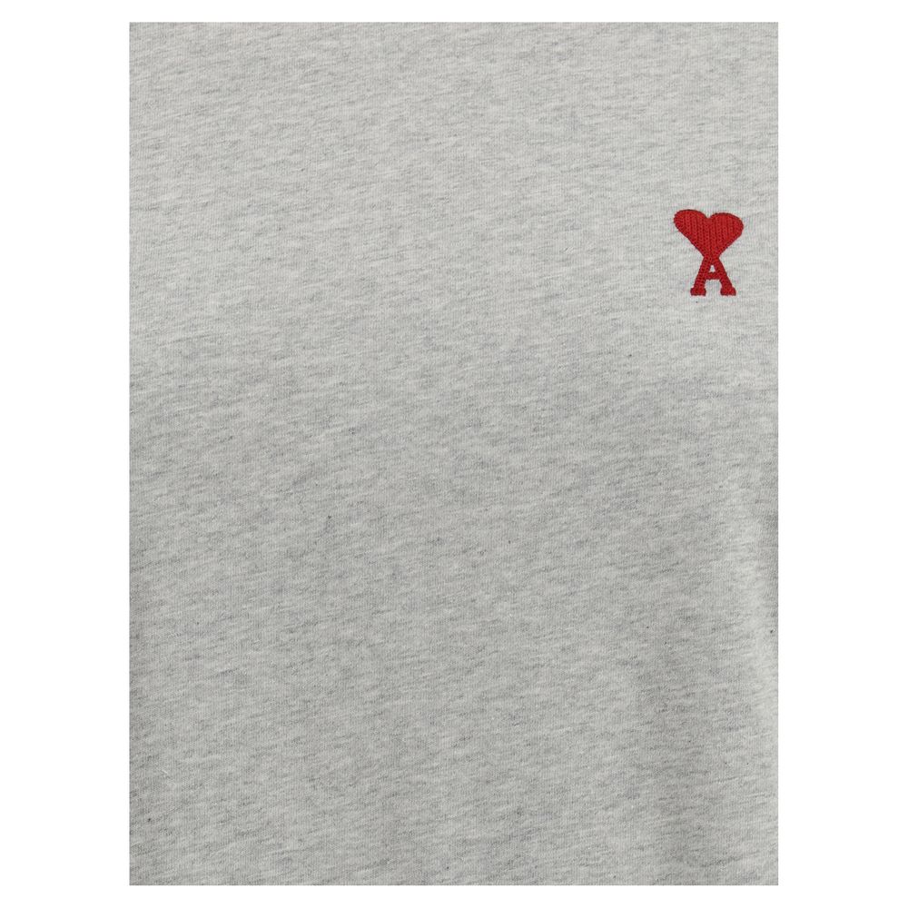 Ami Paris Long sleeve logo Top