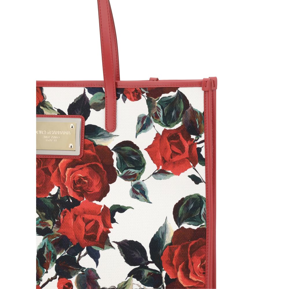 Dolce & Gabbana Floral Print Tote Bag