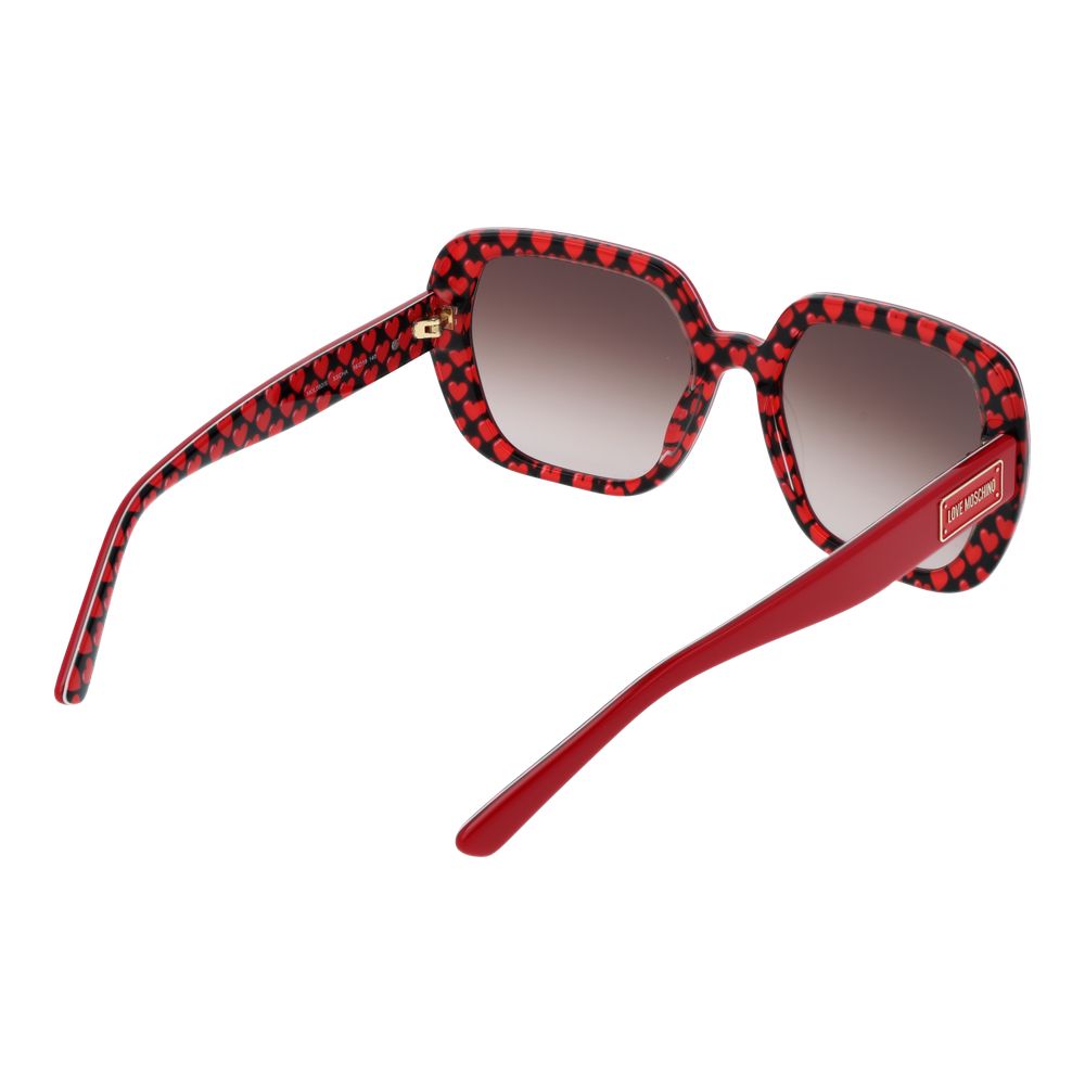 Love Moschino Red Women Sunglasses