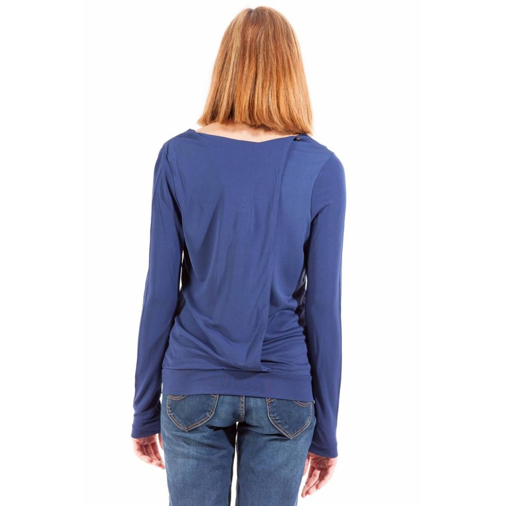 Gant Blue Viscose Women Top