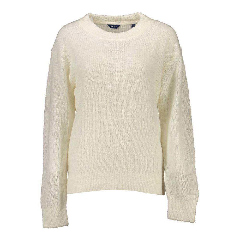 Gant White Wool Women Sweater