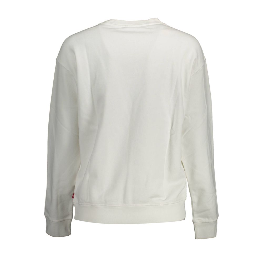 Levi's White Cotton Women Sweater