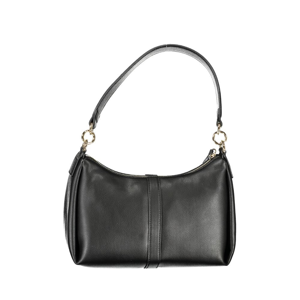 Tommy Hilfiger Black Polyester Handbag